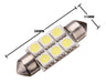 LED Lamp Plafon Auto Lamp 6 LED Ceiling License 12V 5