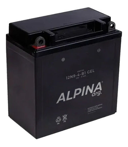 Bateria Alpina 12n9-4b-1 Gel Libre De Mantenimiento C 1