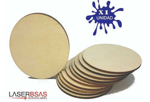 50cm Diameter Base Circle - MDF 3mm 0