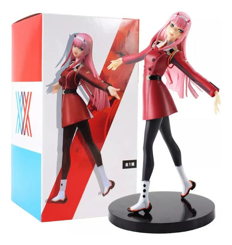 Figura Zero Two Darling In The Franxx Anime Robots Pvc 21cm 0