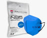 N95 Masks Pack of 5 Units - French Blue 0