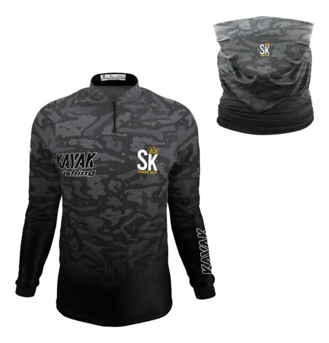 Camiseta Pesca Superking Protec Uv Con Bandana M04 Talle:m 0