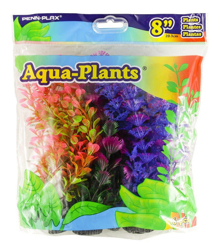 Penn Plax Artificial Plant 20 Cm High Pack of 6 Units 1