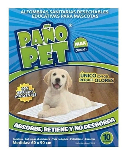 Combo X2 Compact Max 10 U Paño Pet Alfombra Repuesto Carpet 0