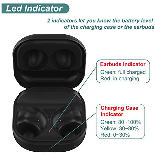 Kissmart Charging Case for Samsung Galaxy Buds Live 2 SM-R177 2