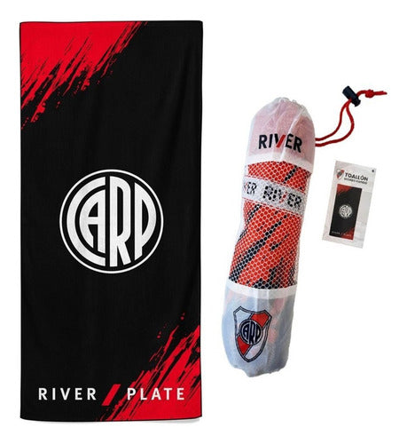 Quick Dry River Plate Official License Beach Towel 150x70 0
