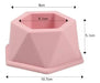 Doctor Glitter Hexagonal Large Pot Silicone Mold 2