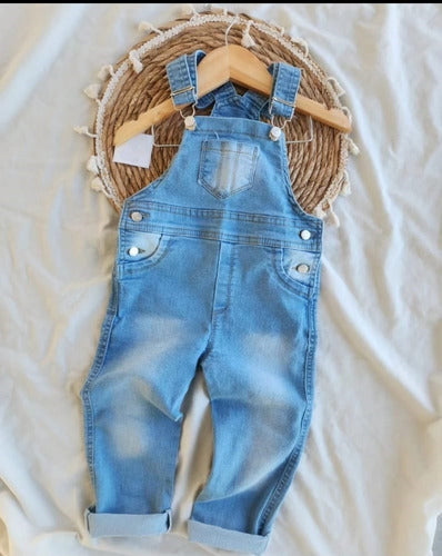 Jean Overall for 1-3 Years Old Boy/Girl Elastic Jumpsuit 1