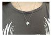 Set of 3 Friendship Heart Necklaces for Sharing 2