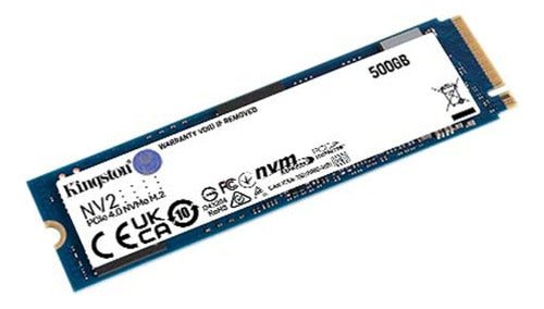 Kingston Nv2 Ssd Nvme 500gb Snv2s/500g Mtz 1