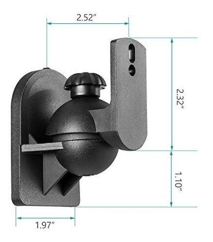 Wali SWM402 Universal Wall-Mount Speakers 1