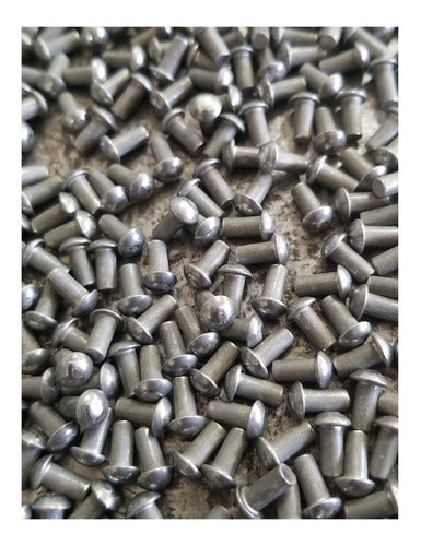 Remachesatumedida Solid Iron Rivets 4 X 12.7 Mm Solid Impact X 200 Units 3