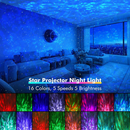 Kmorbsod Star Projector with Remote Control and Bluetooth Speaker 1