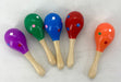 Maraca Chica De Madera Instrumento Infantil Didáctico 0