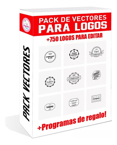 Pack Vectores +750 Marcas Logos Diseños Editables #v317 0