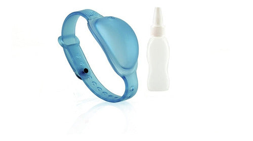 Vizzia Pulseras Sanitizantes Adultos Celeste Luminares 0