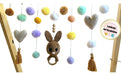 Montessori Baby Gym Rabbit Toy Baby Shower 2