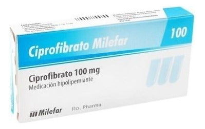 Ciprofibrato Melifar 100 Mg 30 Cápsulas 0