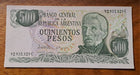 Bottero N 2432 Billete 500 Pesos Sin Ley.  Sc 1