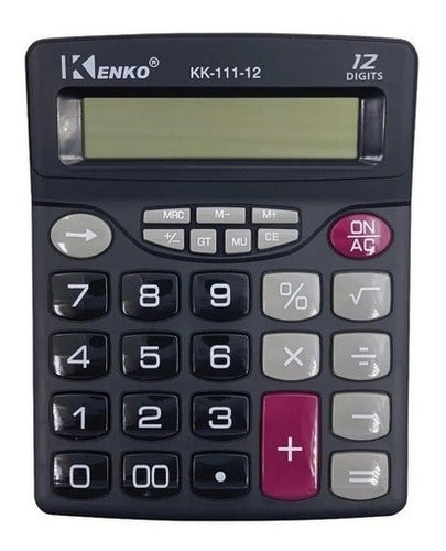 Planeta Azul SRL Commercial Digital Calculator Big Display 12 Digits 1