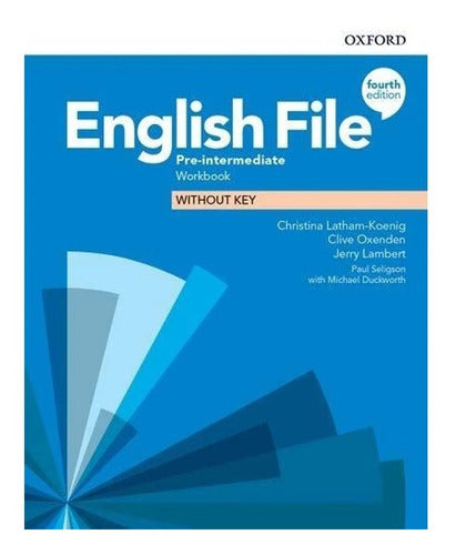 English File Pre Intermediate Student´s Book And Workbook - English File Pre Intermediate Student´S Book And Workbook