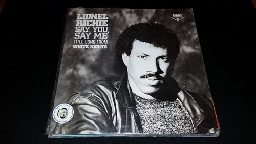 Lionel Richie Say You Say Me Vinilo Maxi Germany Excelente 0