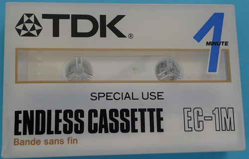 Cinta De Cassette Bucle Infinito Ec1m De 1 Minuto De Tdk 1