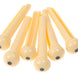 Cool Parts Pack X6 Acoustic String Pins Cream 0