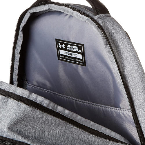 Under Armour Hustle Pro Adult Backpack, Dark Gray, B 4