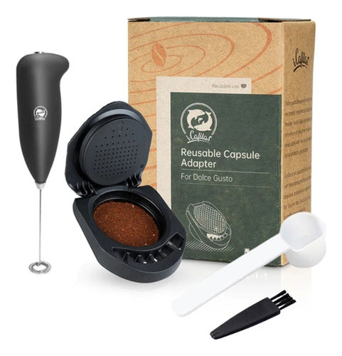 Cápsula Adaptador Café Recargable Reutilizable Dolce Gusto 0