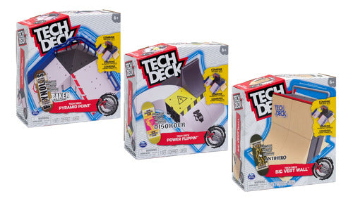 Caffaro Tech Deck Set Para Combinar Rampas Infantil 3896 0