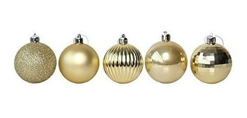 Jarcgoer Christmas Balls Ornaments x25u./ 6cm/ Gold 1