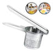 Espremedor Amassador Aço Inox Fruta Legume Cozinha Utensilio 1