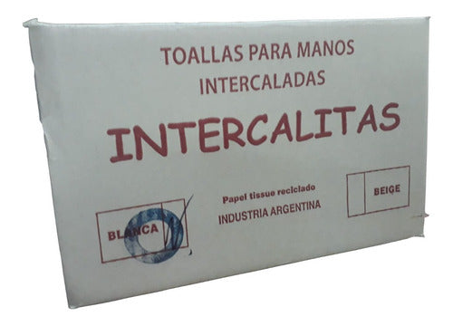 Toallas Papel Intercaladas Para Manos Blancas 0