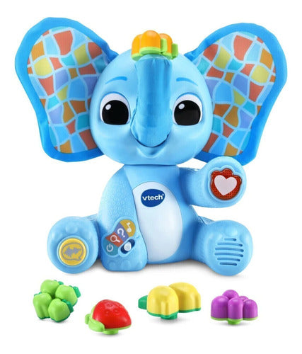 Elefante Interactivo Glotón Infantil Fran Musical Vtech 0