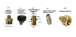 Adjustable Short Nozzle for Karcher K Line Pressure Washers 7