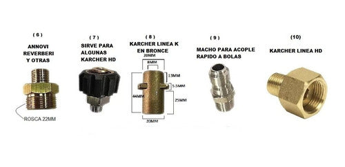 Gamma Foam Lance Adapter Coupling 5