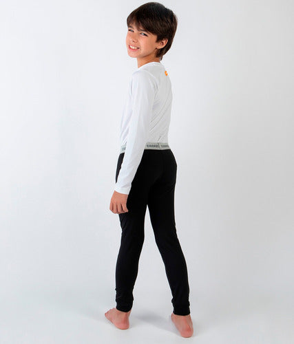 Ciudadela Black Long Boxer Shorts for Kids T.6 to T.16 7157 3