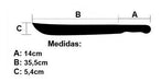 Facão Mato W07/14  C/mad S/bainha Wenzel - 22762 1