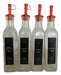 Generic Oil and Vinegar Set X 4 Units 1