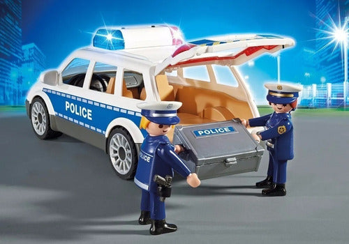 Playmobil City Life Police Car With Lights 35 Pieces 4