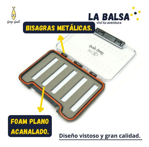 Caja Para Moscas Grey Gull Hg013a - (progg) 2