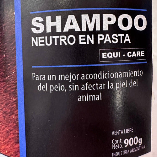 Shampoo En Pasta Para Caballos Equitación Equi Care 900gr 1