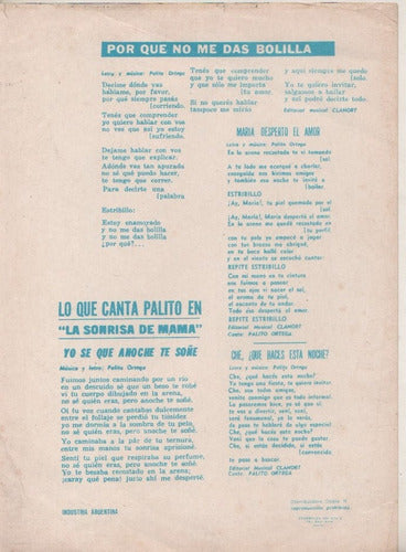 Antiguo Fotocromo * Musica En Libertad Años 70 Letras Palito 1