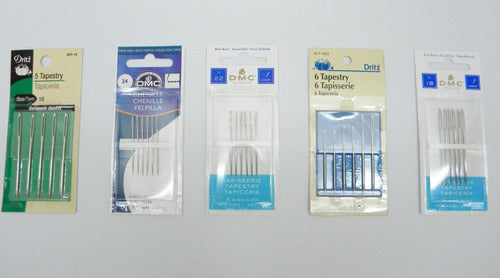 Imported Embroidery Hand Needles Blister Pack 1