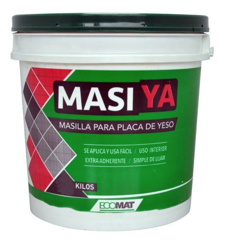 Masilla Para Durlock Masiya! 15kg Ecomat 0