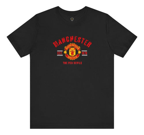 Premium Combed Cotton Manchester United Casual T-Shirt 0