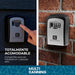 Raitot Mini Security Box for Key Storage with Combination Lock! 3