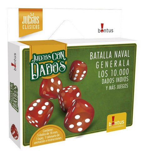 Juego Con Dados, Lapiz, Talonario Bontus Ploppy 175347 0