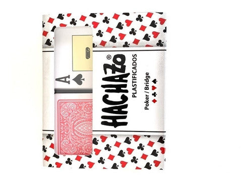 Cartas Naipes De Poker Hachazo X 54 Plastificados Estuche X2 2